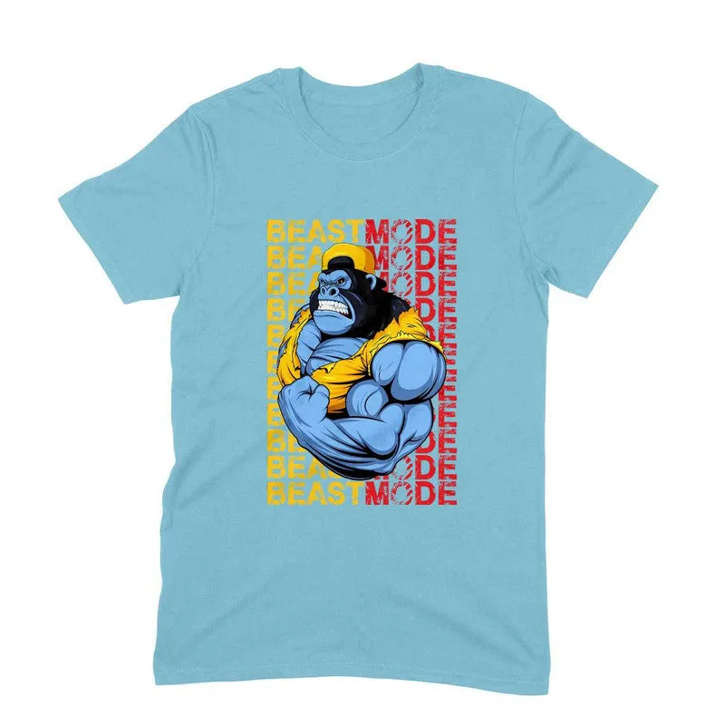 Round Neck T-Shirt (Men) - Beast Mode (9 Colours)