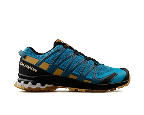Salomon Men's XA PRO 3D V8 Trail Running Shoes for Men, Barrier Reef/Fall Leaf/Bronze Brown, 10.5