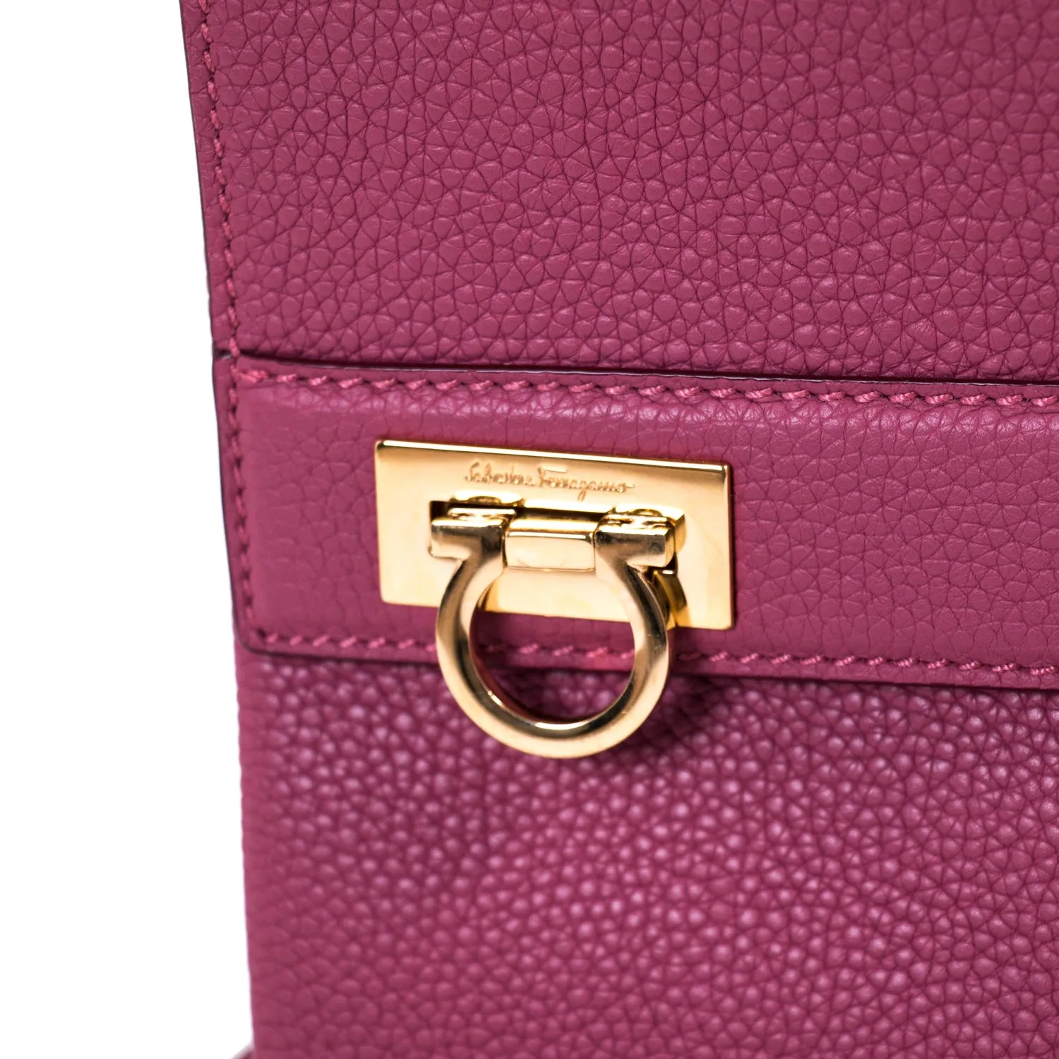 Salvatore Ferragamo Leather Mya Crossbody Bag
