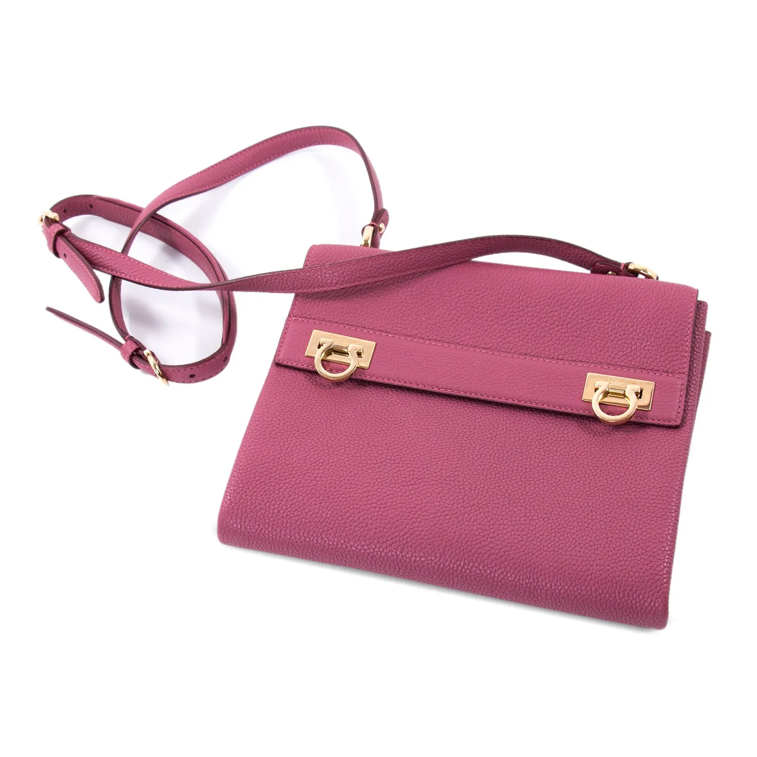 Salvatore Ferragamo Leather Mya Crossbody Bag
