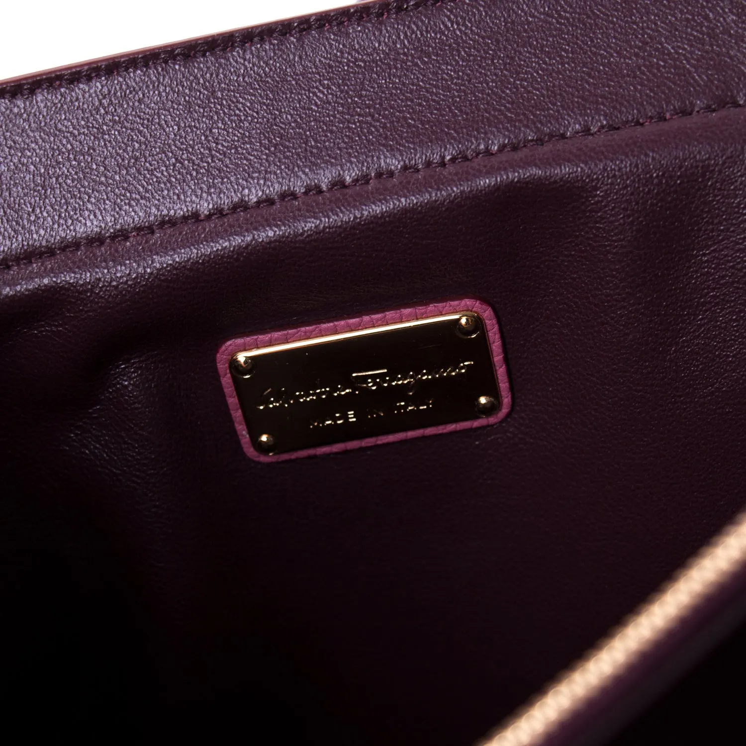 Salvatore Ferragamo Leather Mya Crossbody Bag