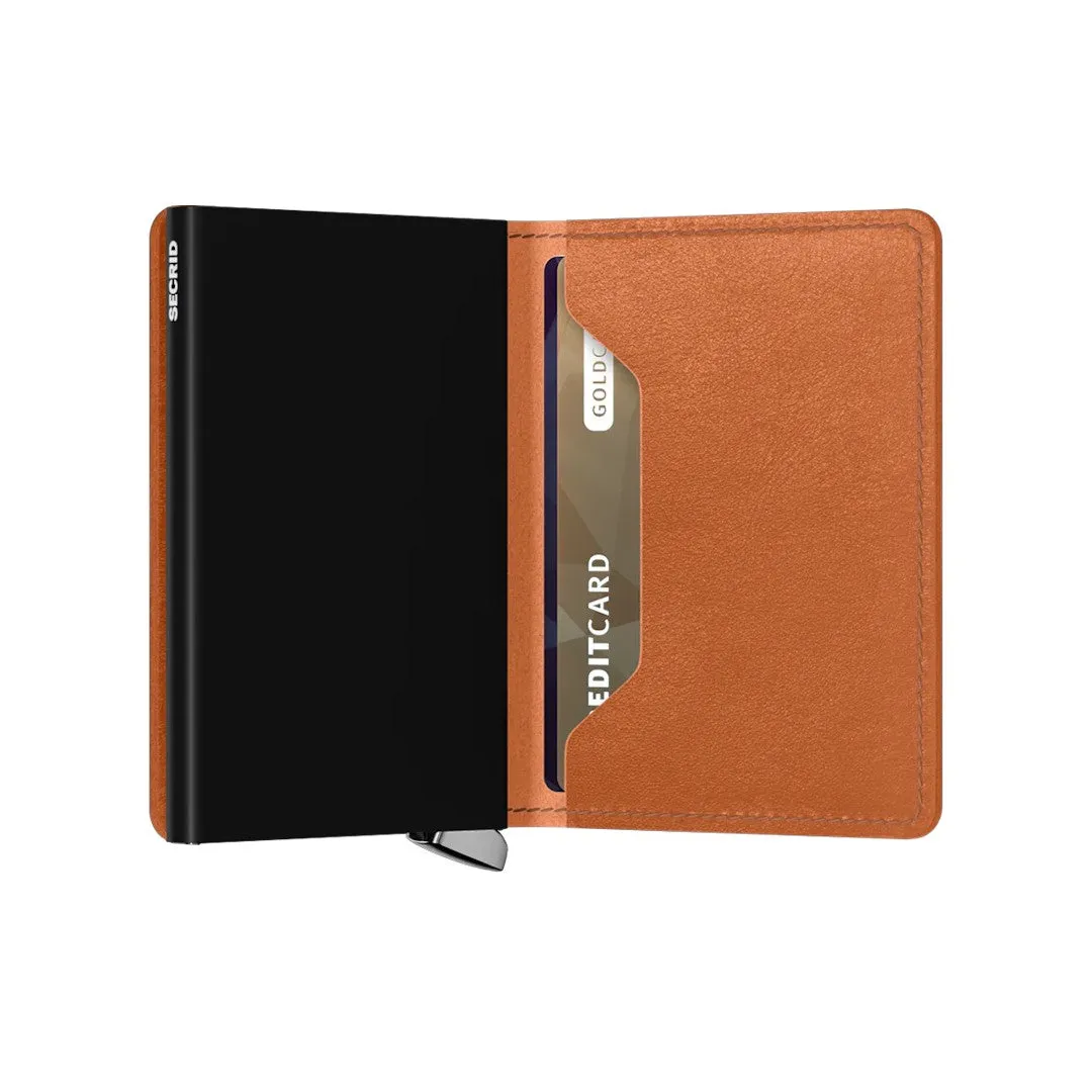 Secrid Premium Slim Wallet Basco Cognac