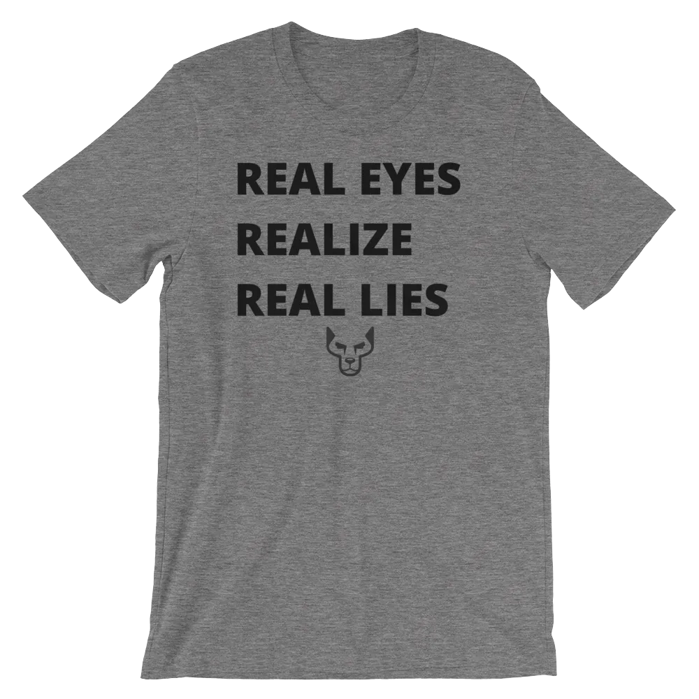 Short-Sleeve Unisex T-Shirt, UnderDog, Realize