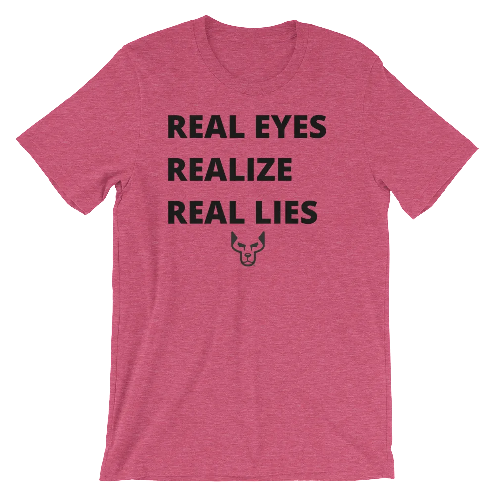 Short-Sleeve Unisex T-Shirt, UnderDog, Realize