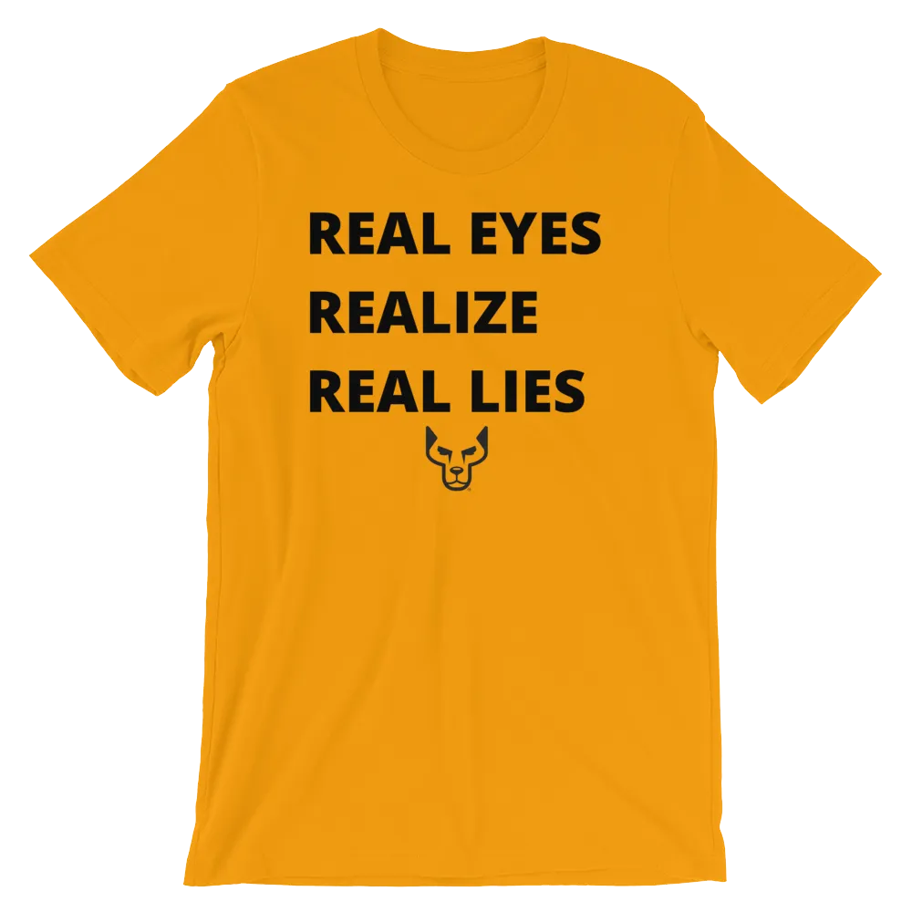 Short-Sleeve Unisex T-Shirt, UnderDog, Realize