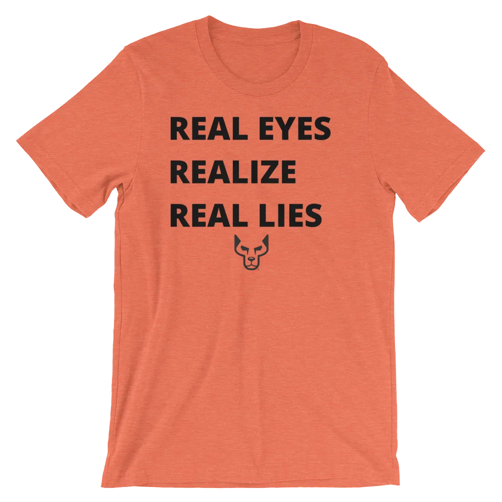 Short-Sleeve Unisex T-Shirt, UnderDog, Realize