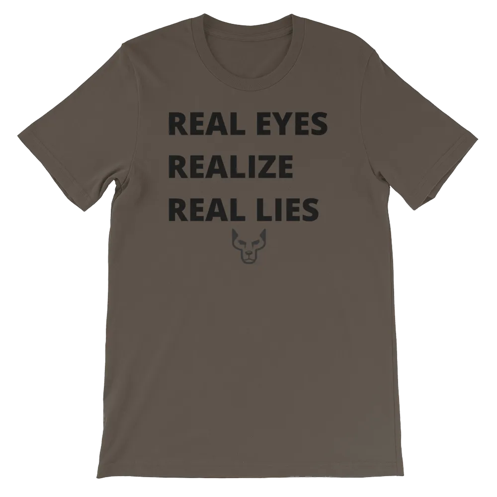 Short-Sleeve Unisex T-Shirt, UnderDog, Realize