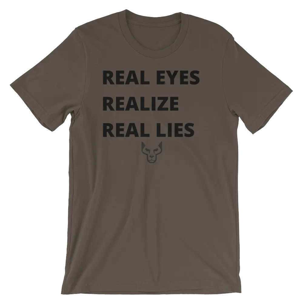 Short-Sleeve Unisex T-Shirt, UnderDog, Realize