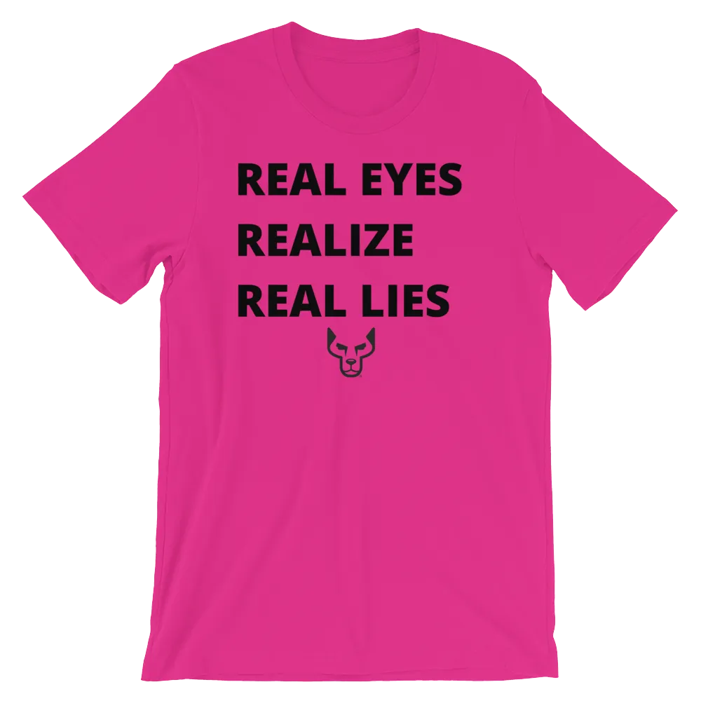 Short-Sleeve Unisex T-Shirt, UnderDog, Realize