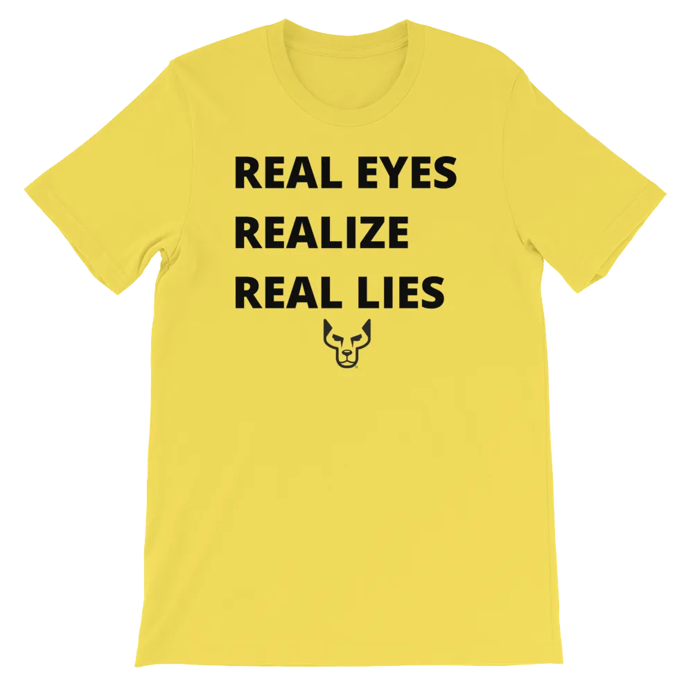 Short-Sleeve Unisex T-Shirt, UnderDog, Realize