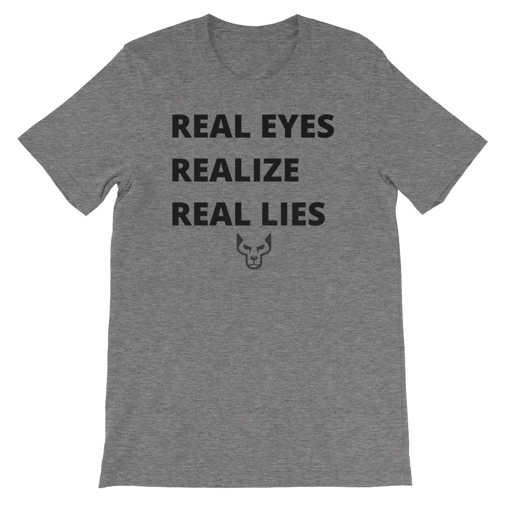 Short-Sleeve Unisex T-Shirt, UnderDog, Realize