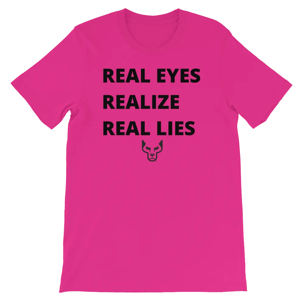 Short-Sleeve Unisex T-Shirt, UnderDog, Realize