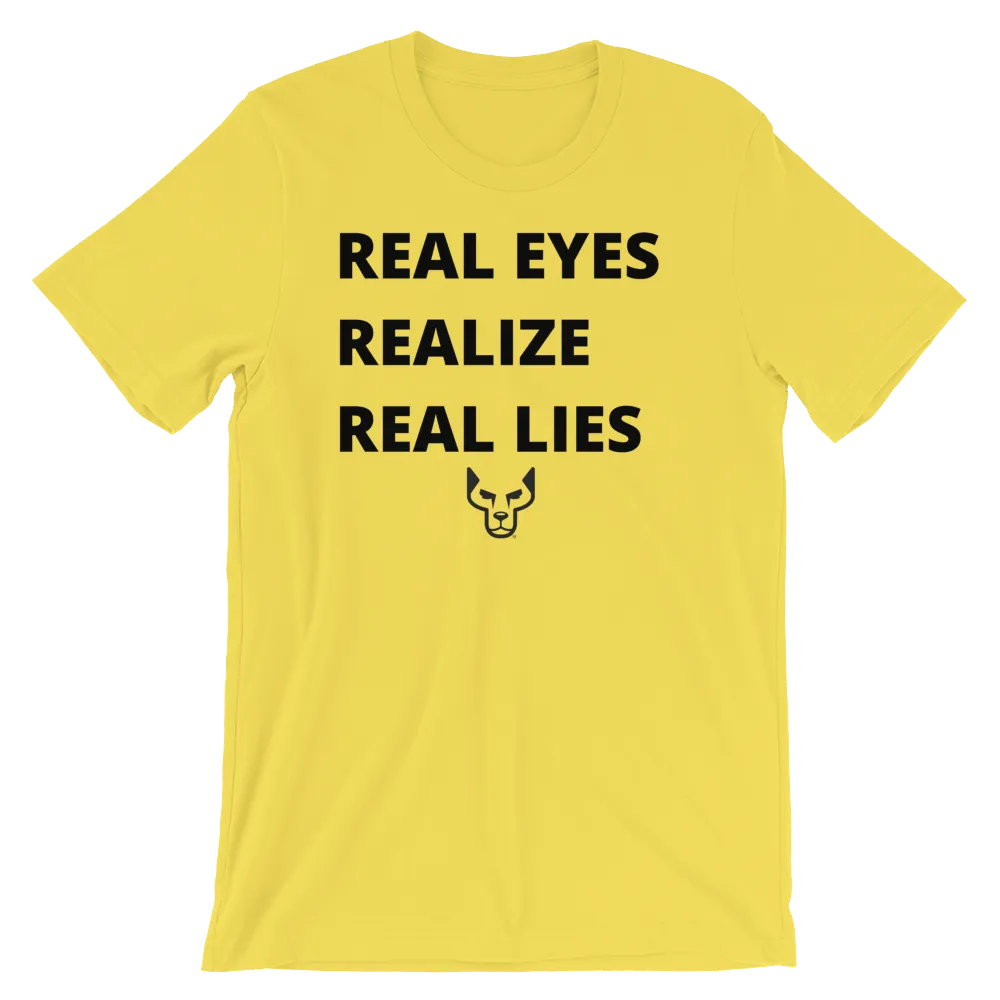 Short-Sleeve Unisex T-Shirt, UnderDog, Realize