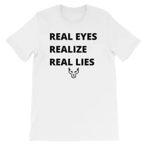 Short-Sleeve Unisex T-Shirt, UnderDog, Realize
