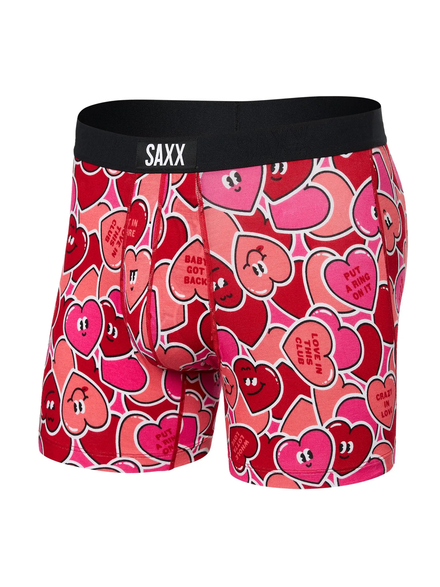 Signature Lace Original Rise Thong And Saxx Super Soft Vibe Boxer Brief Whole Lotta Love