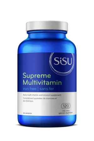 SiSU Supreme Multivitamin Iron Free 120s
