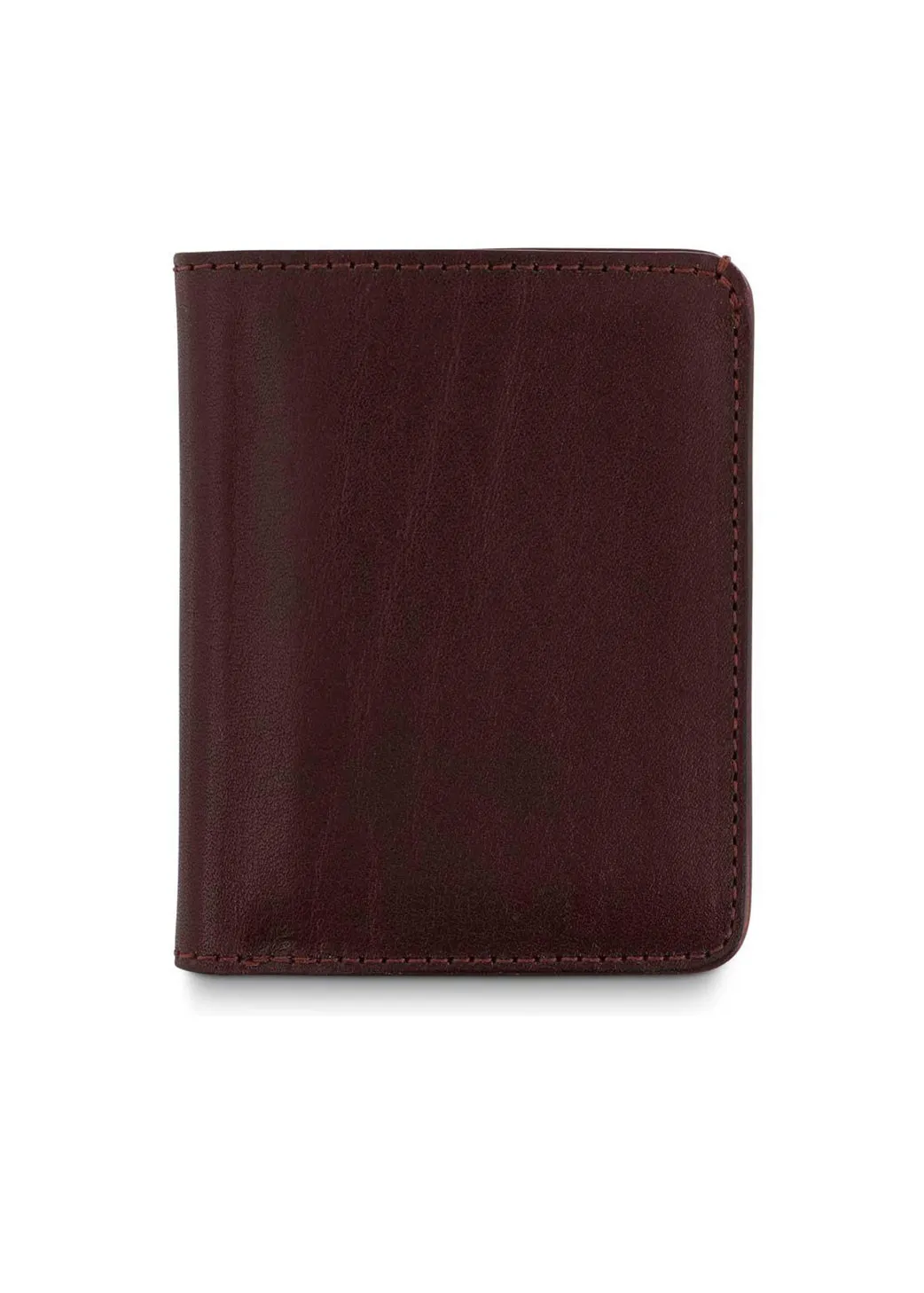 Slim-Wallet, Burgundy & Red