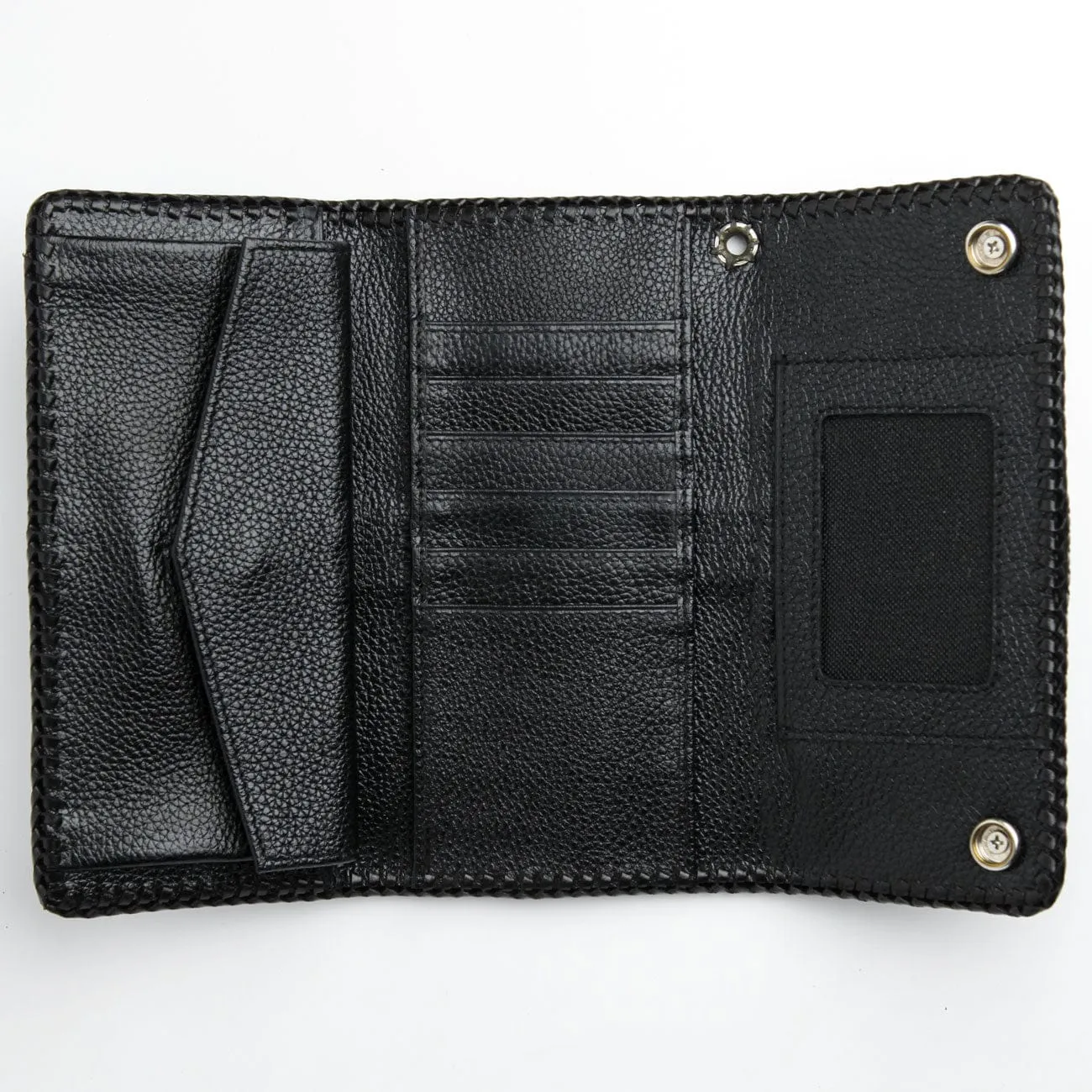 Stingray Leather Scorpion Carved Biker Wallet