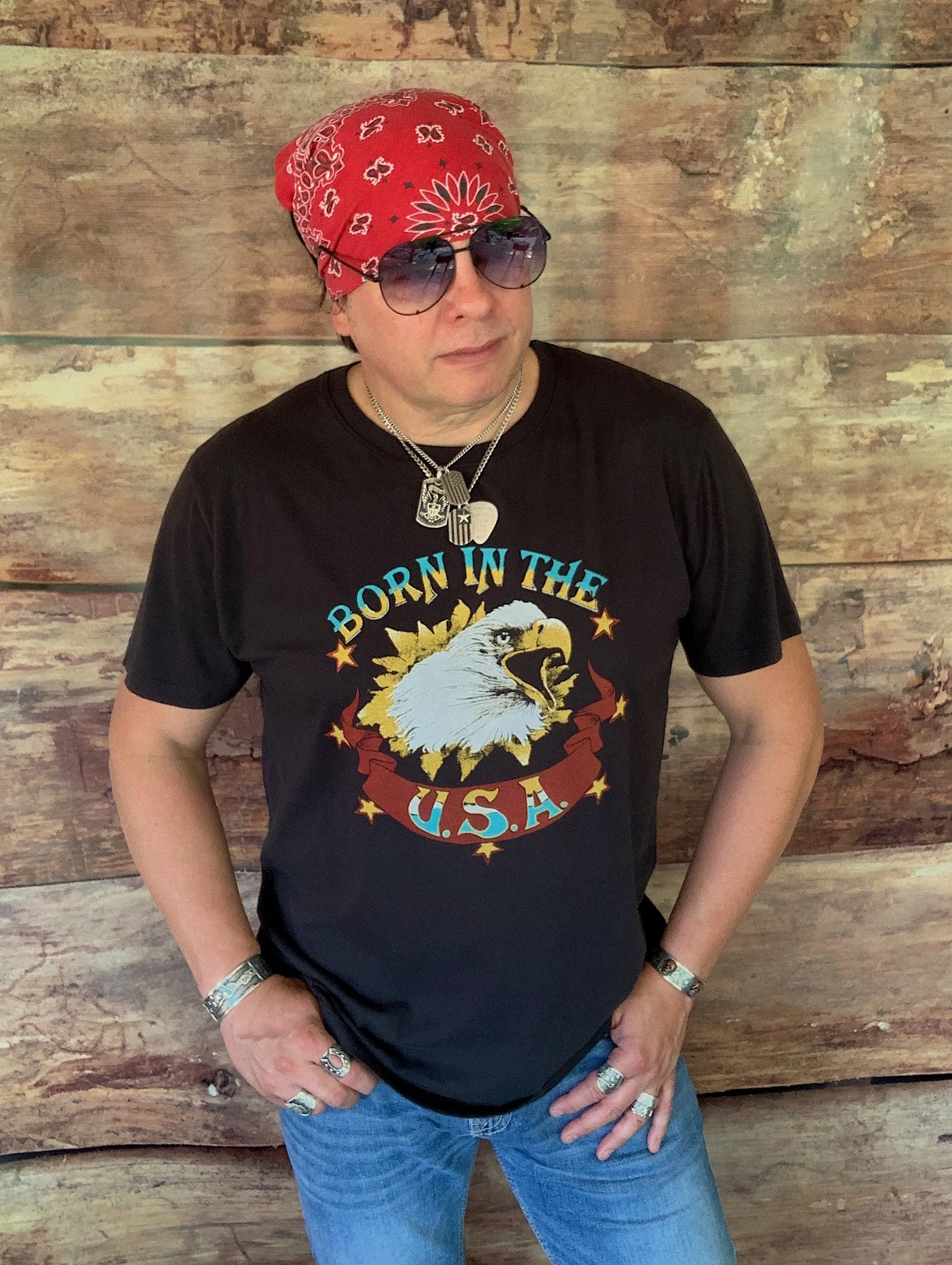 T-Shirt, Born in The USA, Men's T-Shirt