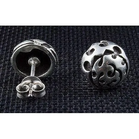 Tattoo Art Ball Earrings