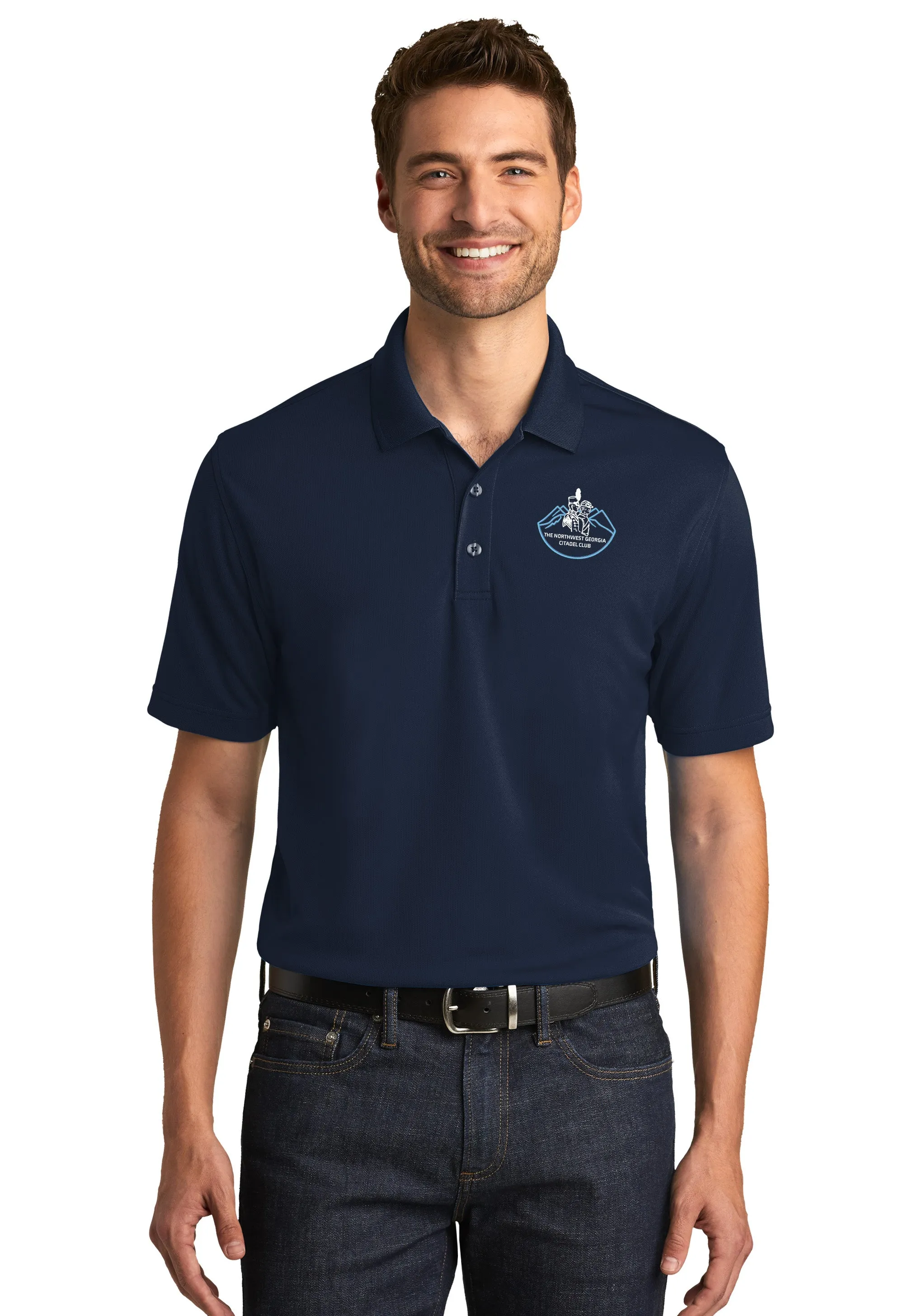The Citadel, Alumni Club, Northwest Georgia,  UV Micro-Mesh Polo