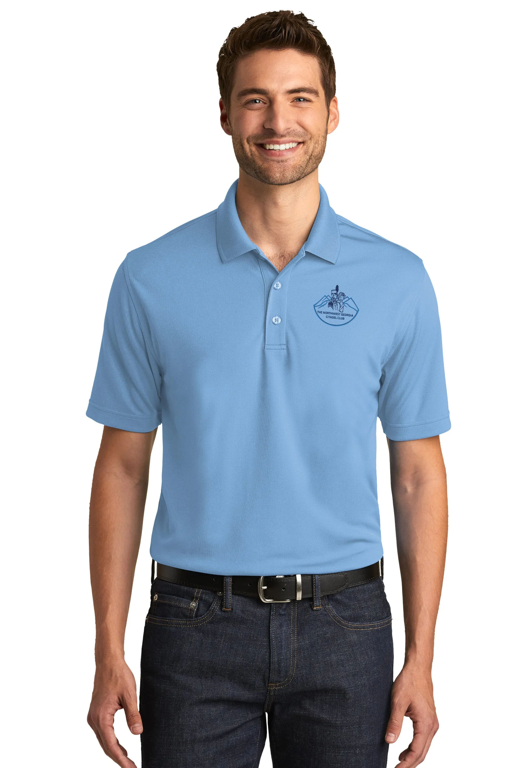 The Citadel, Alumni Club, Northwest Georgia,  UV Micro-Mesh Polo