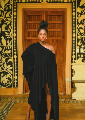 The "Malo" Off the shoulder Kaftan Style Dress