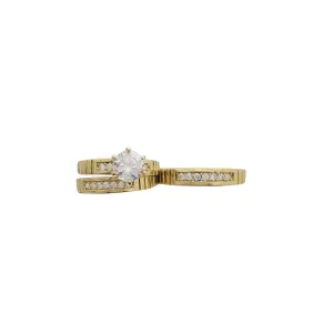 Three-Piece Set Engagement Rings (10K)