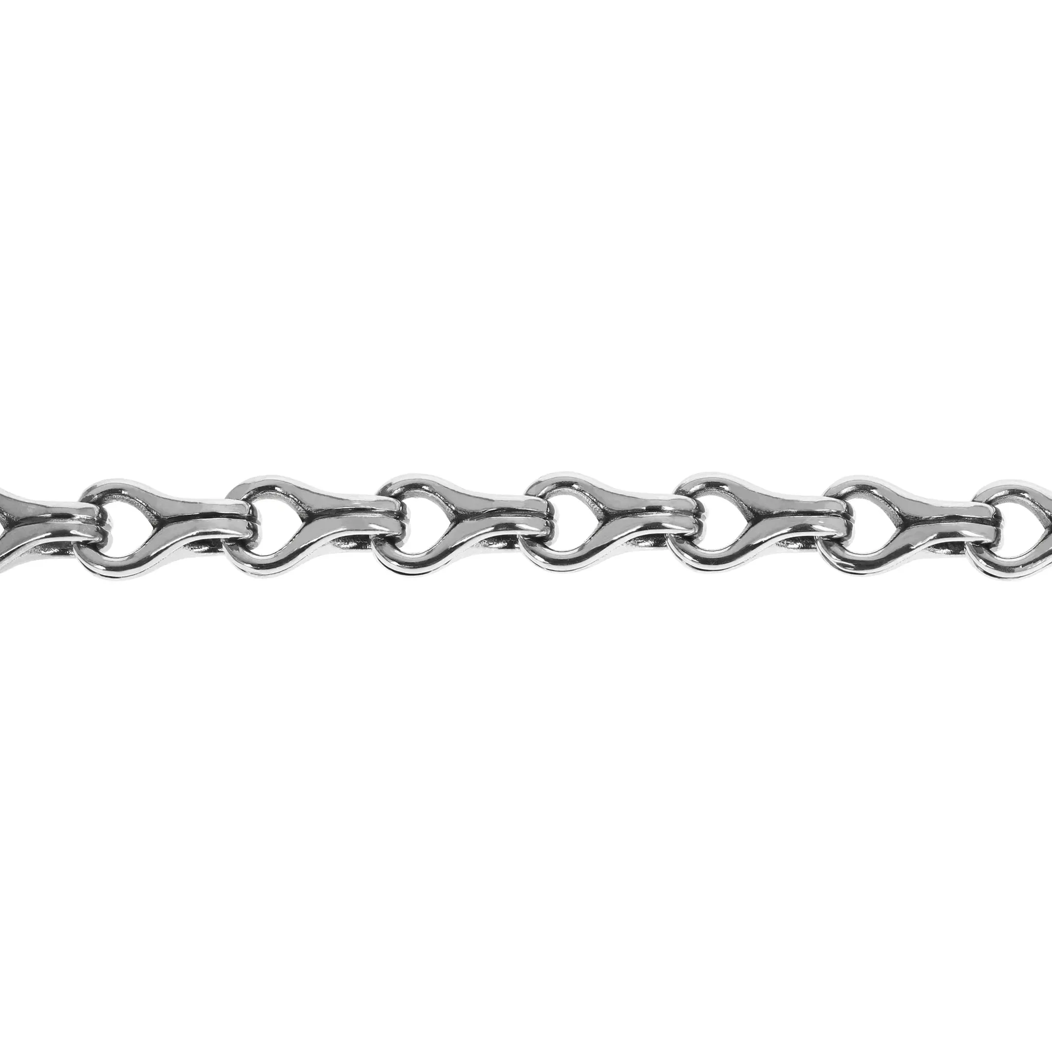 Twisted Eight Link Bracelet