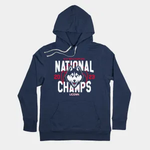 UConn Men's Basketball 2023 NCAA Champs Hoodie