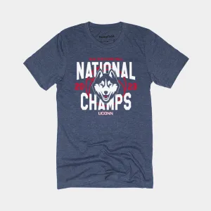 UConn Men's Basketball 2023 NCAA Champs Tee