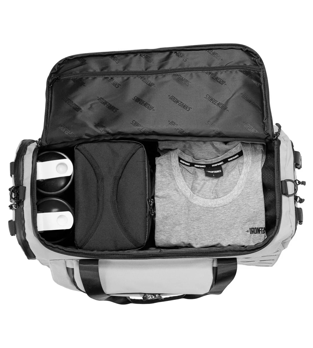 Vault 40L Duffle - Concrete Grey