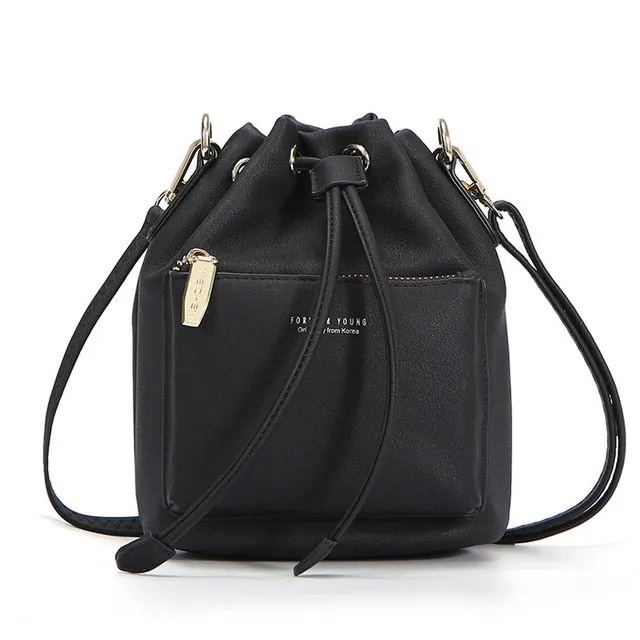 WEICHEN Fashion Bucket Shoulder Bag
