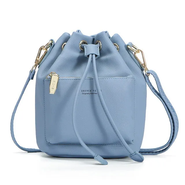 WEICHEN Fashion Bucket Shoulder Bag