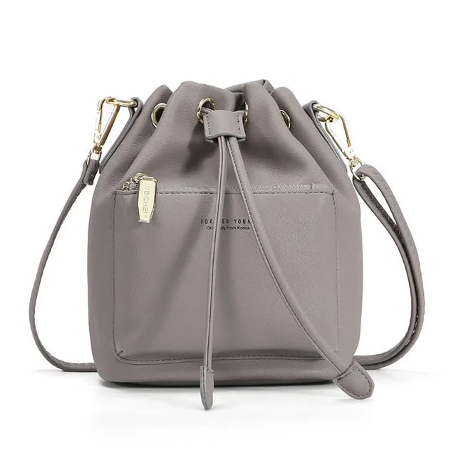 WEICHEN Fashion Bucket Shoulder Bag