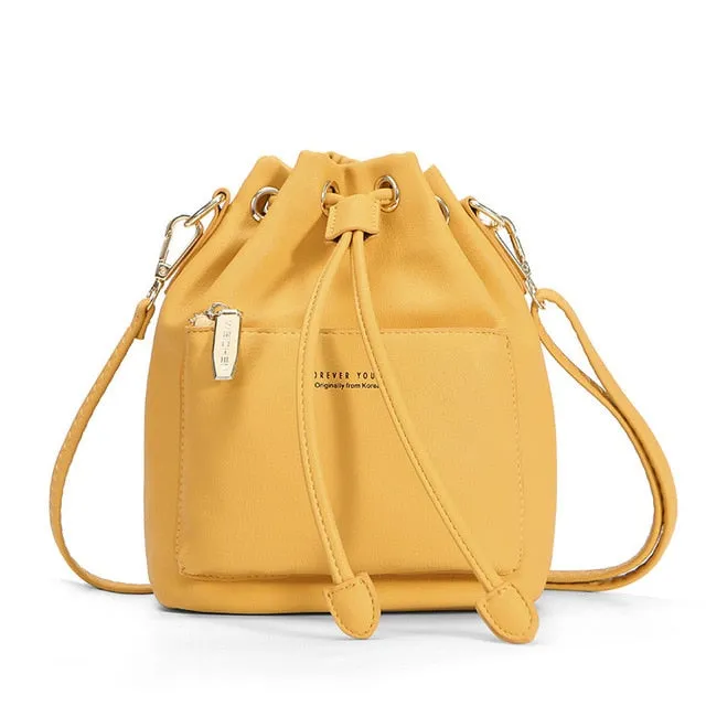WEICHEN Fashion Bucket Shoulder Bag