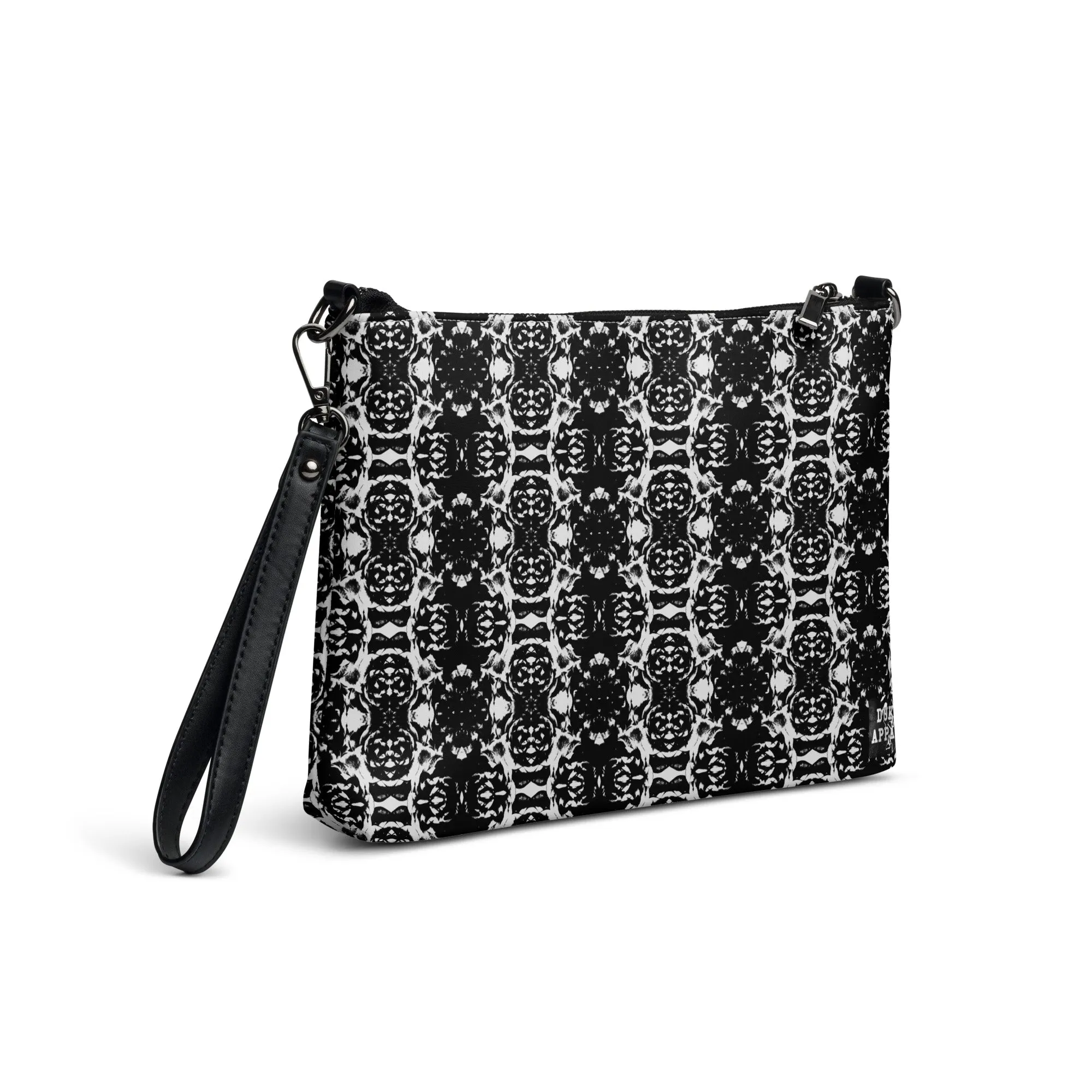 White Mosaic Crossbody bag