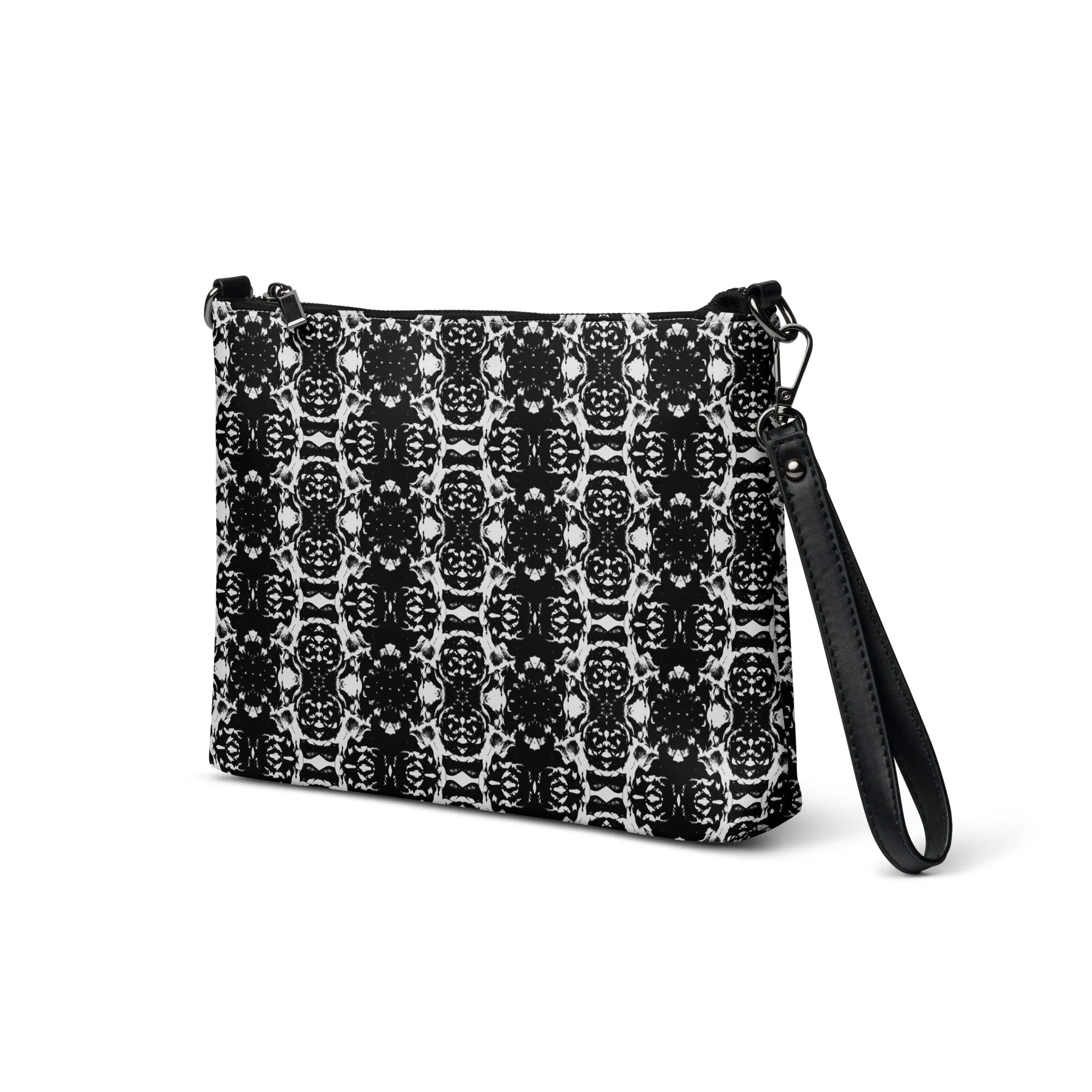 White Mosaic Crossbody bag