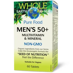 Whole Earth & Sea Men's 50  Multivitamin & Mineral 60s
