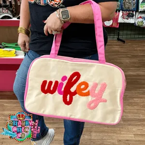Wifey Tote - Orange E