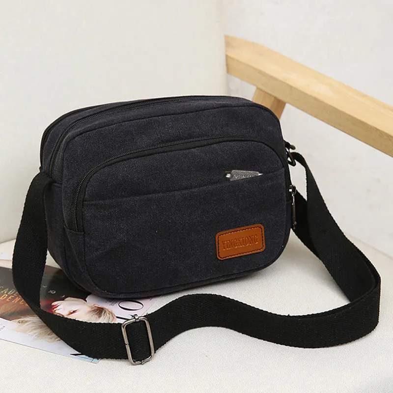 Women's & Men's & Canvas Business Cashier Selling Vegetables Shoulder Bags