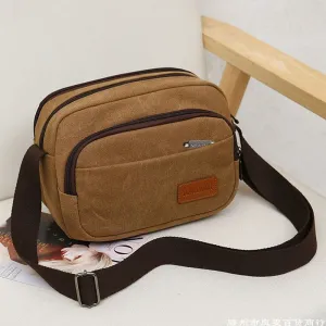 Women's & Men's & Canvas Business Cashier Selling Vegetables Shoulder Bags