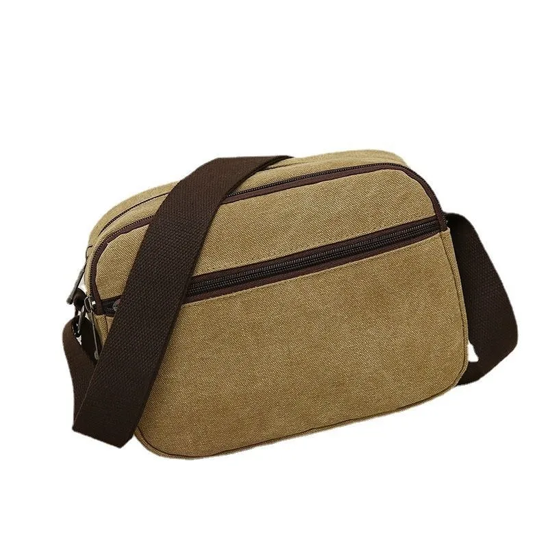 Women's & Men's & Canvas Business Cashier Selling Vegetables Shoulder Bags