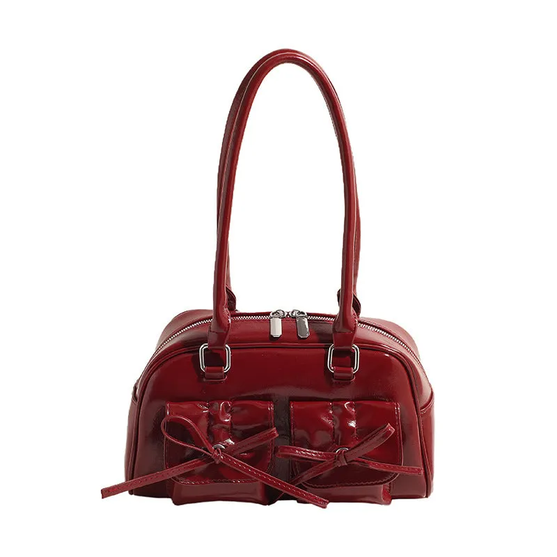 Women's & Men's Trendy Niche Baguette Portable Bow Hot Shoulder Bags