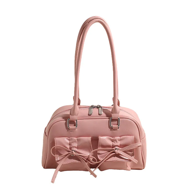 Women's & Men's Trendy Niche Baguette Portable Bow Hot Shoulder Bags