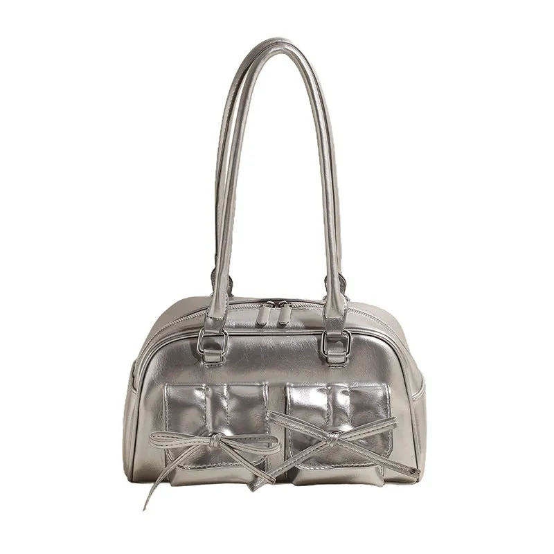 Women's & Men's Trendy Niche Baguette Portable Bow Hot Shoulder Bags