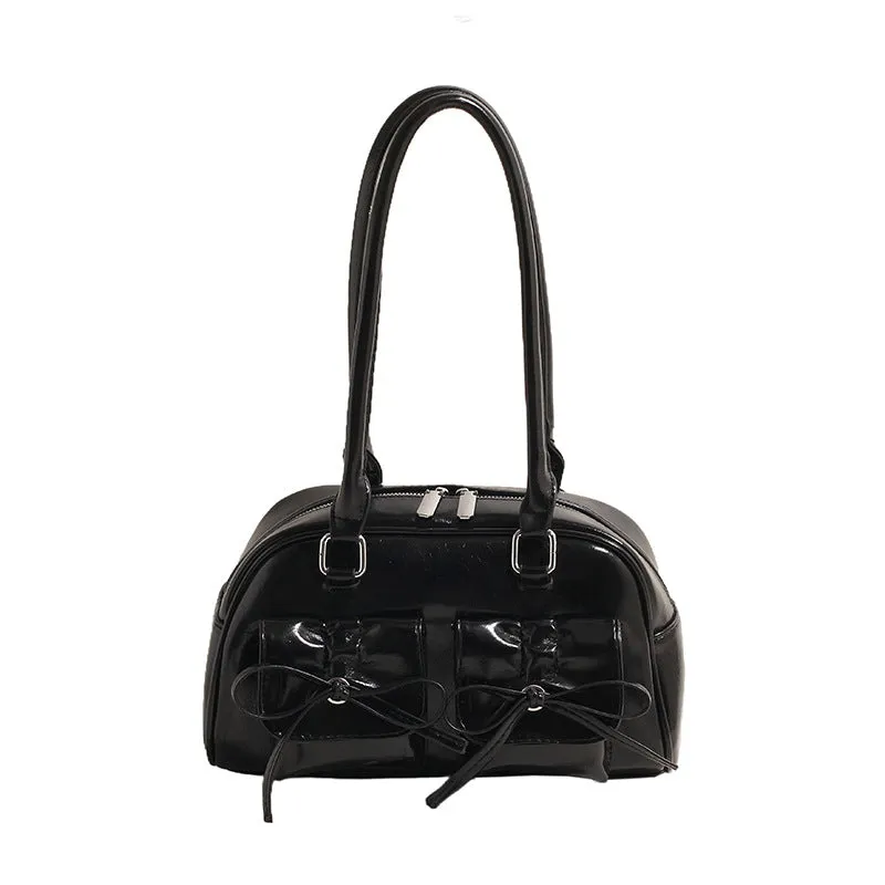 Women's & Men's Trendy Niche Baguette Portable Bow Hot Shoulder Bags