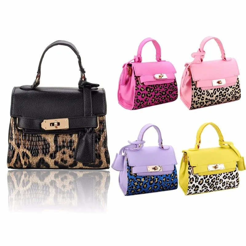 Women's Fashion Leopard Shoulder Cross Body Bag In 5 Colors!