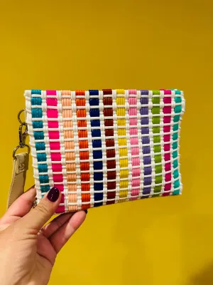Yali Bag White Multi Colored